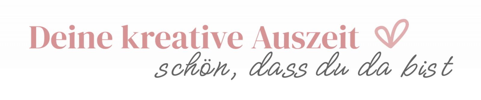 Deine kreative Auszeit – schön, dass du da bist